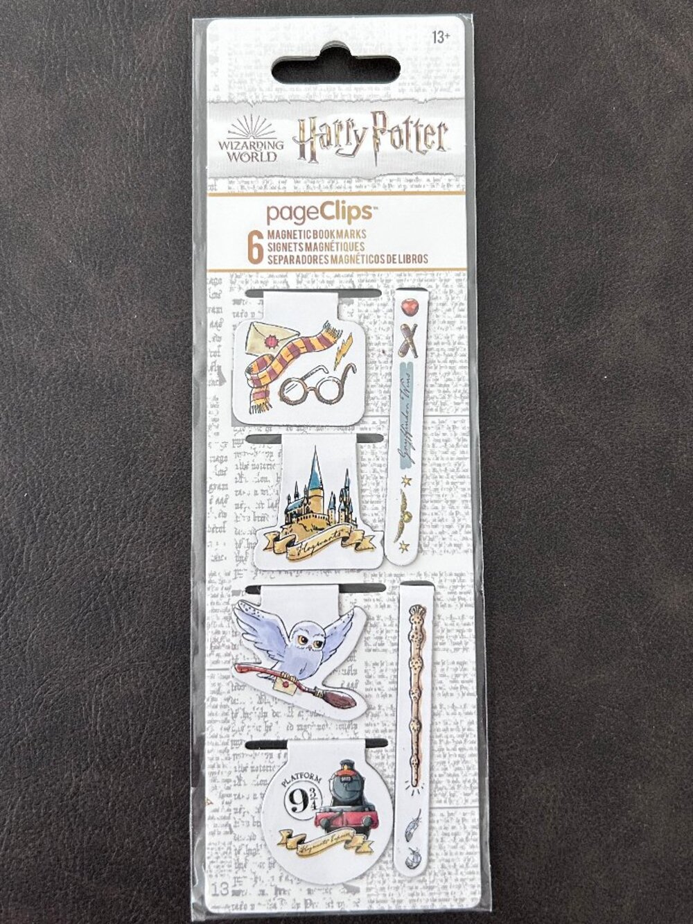 Harry Potter Magnetic Bookmarks